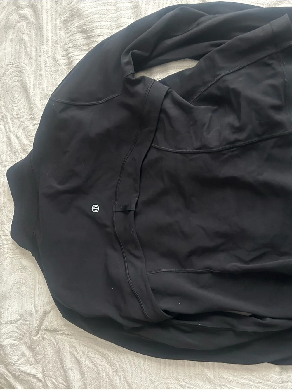 lululemon athletica Black Lightweight Zip Jacket